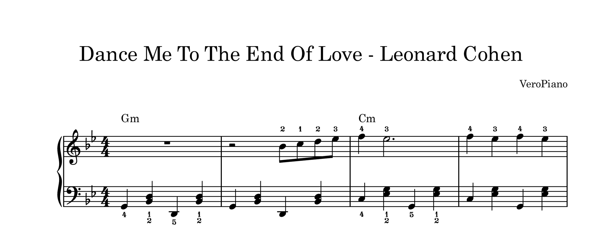 Dance Me To The End Of Love – Srednji preview