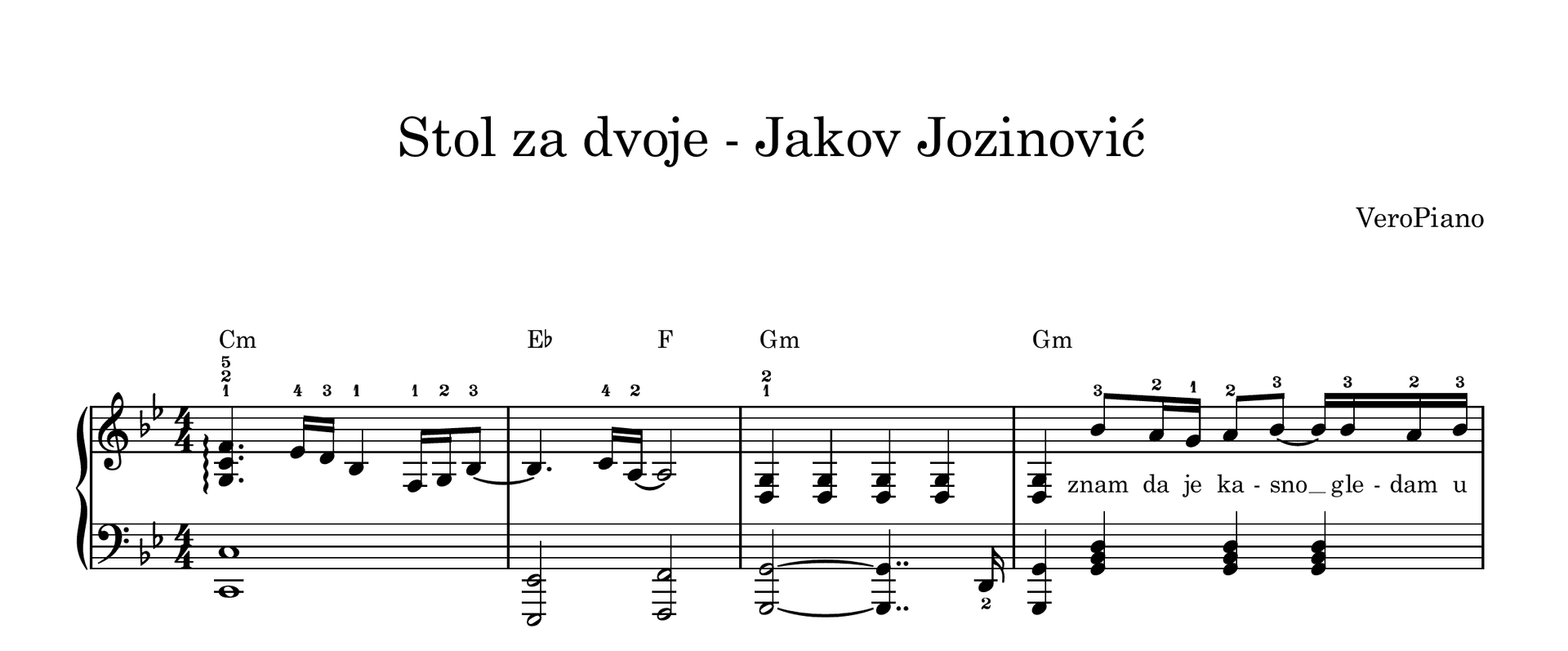 Stol za dvoje – Napredni preview