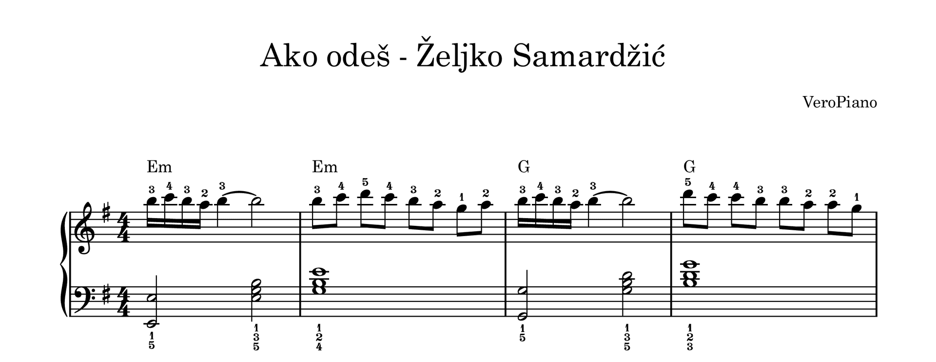Ako odes – Srednji preview
