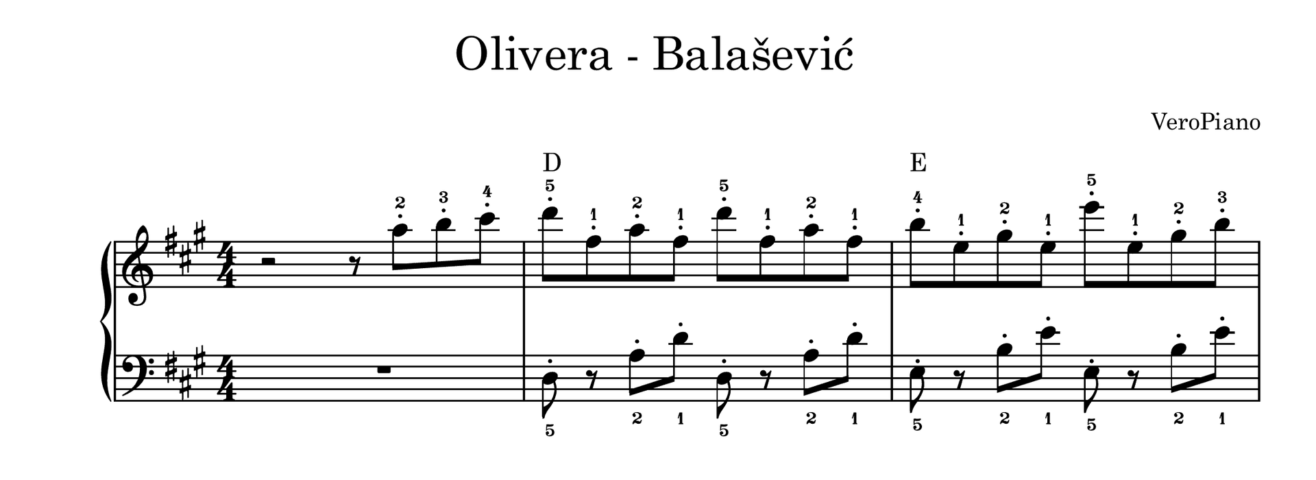 Olivera – Napredni preview