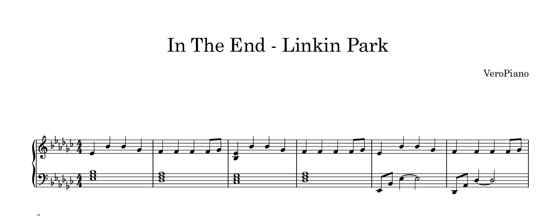In The End – Napredni preview