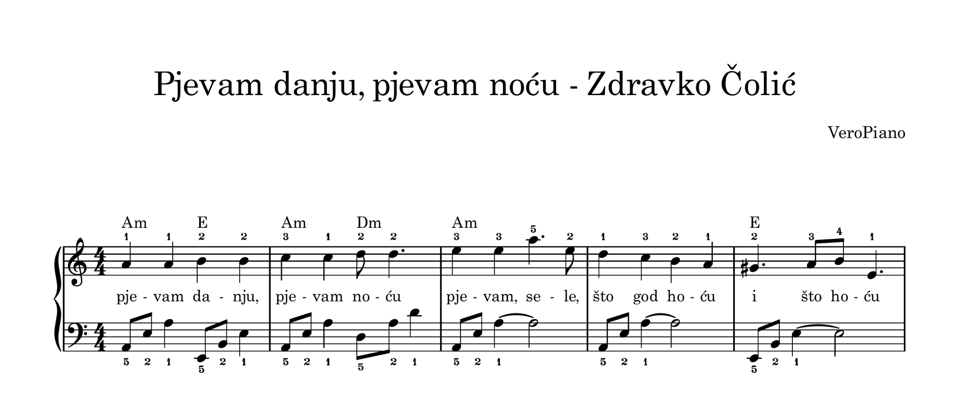 Pjevam danju, pjevam nocu – Srednji preview