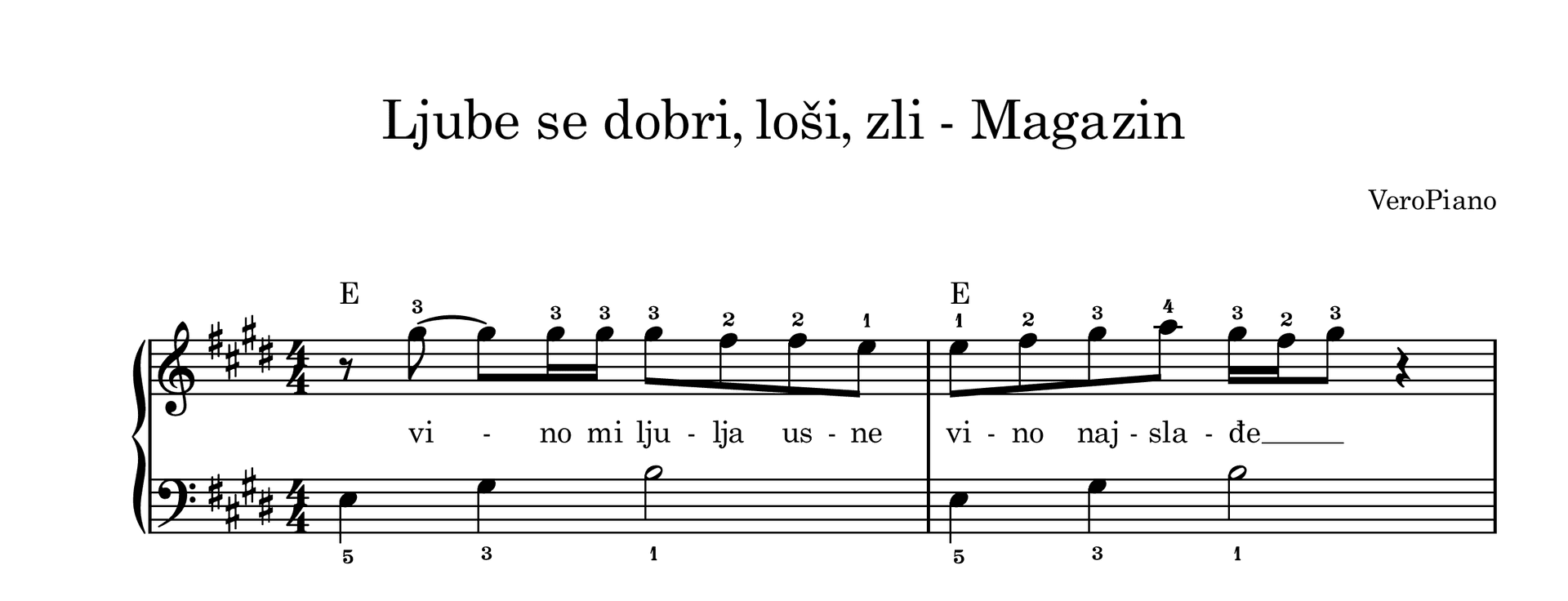 Ljube se dobri, losi, zli – Početni preview