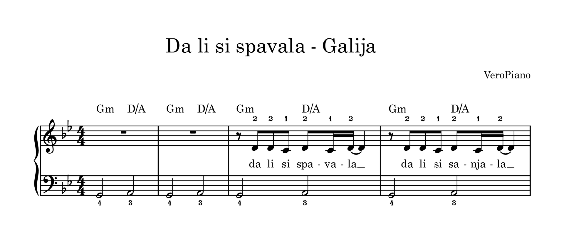 Da li si spavala preview