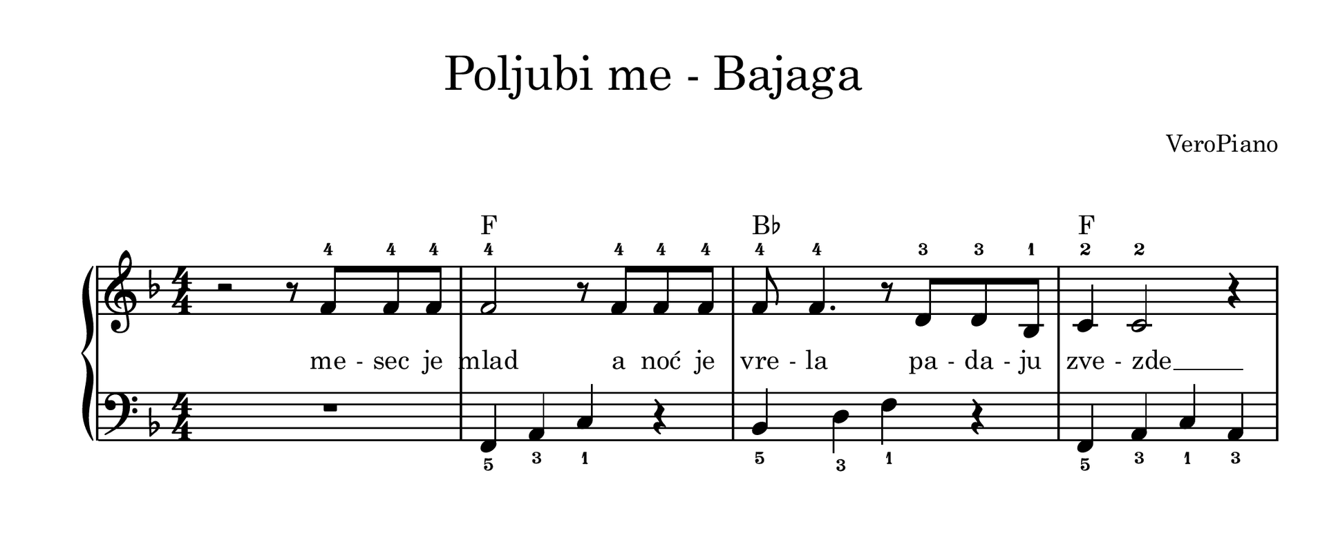 Poljubi me – Početni preview