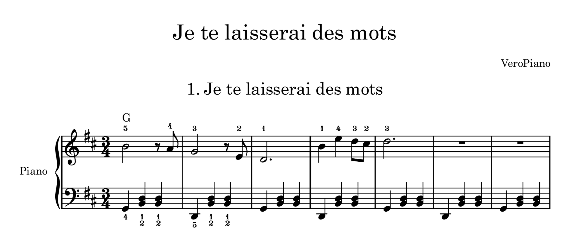 Je te laisserai des mots – Srednji preview