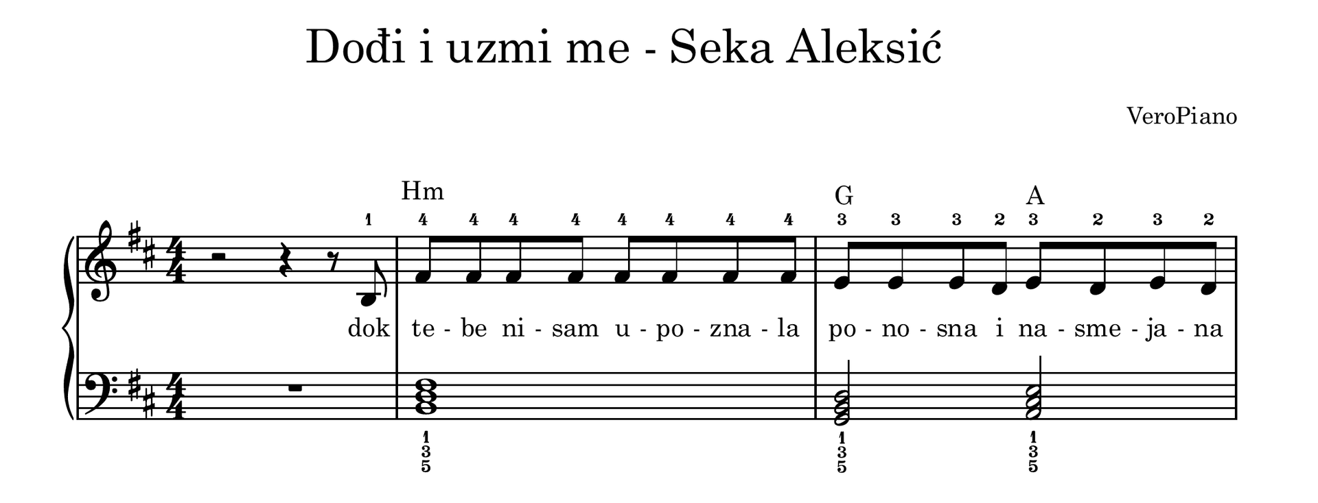 Dodji i uzmi me – Početni preview