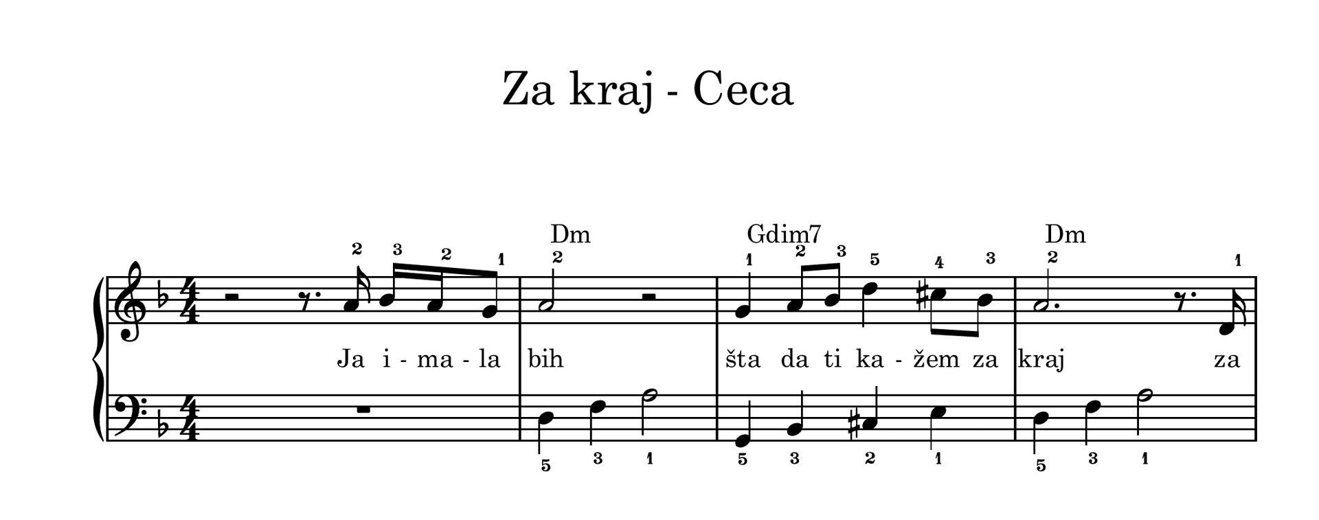 Za kraj – Početni preview