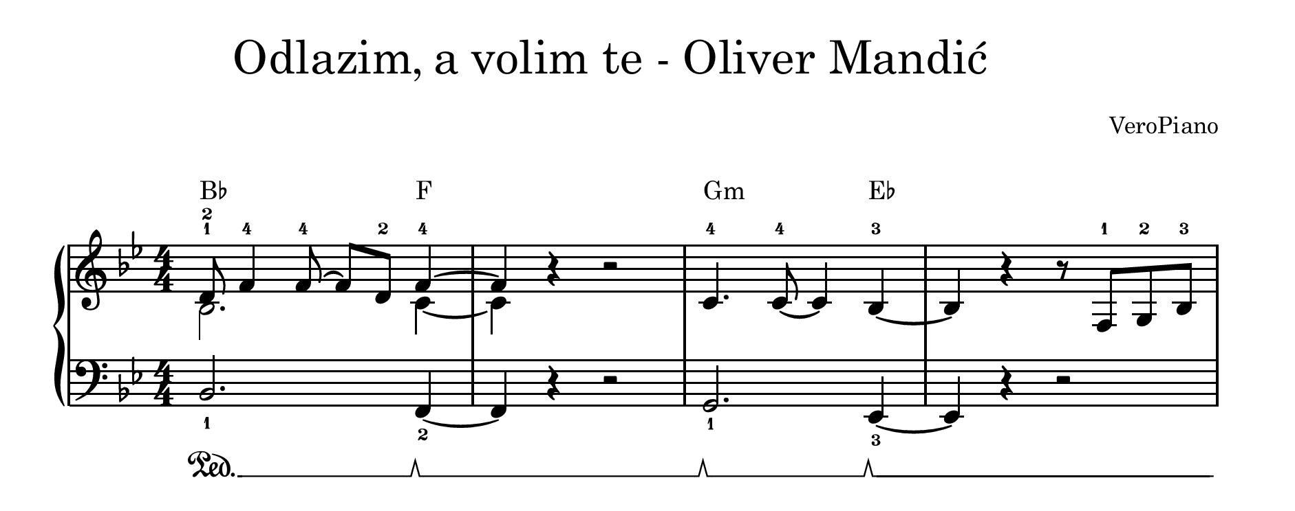 Odlazim, a volim te – Srednji preview