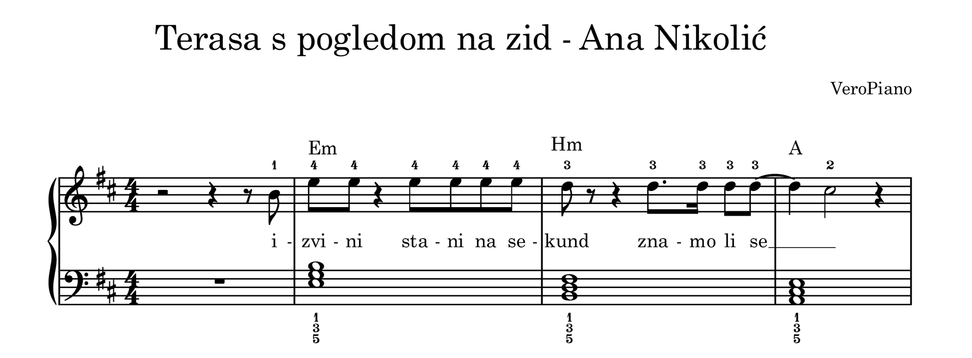 Terasa s pogledom na zid – Početni preview