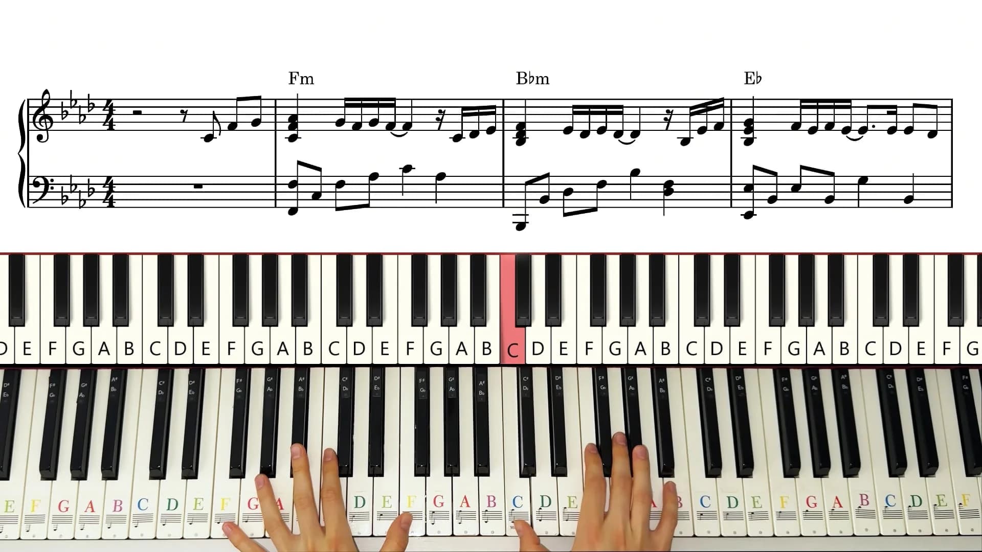 Video tutorijal za pesmu Ostrvo tuge - pregled slike