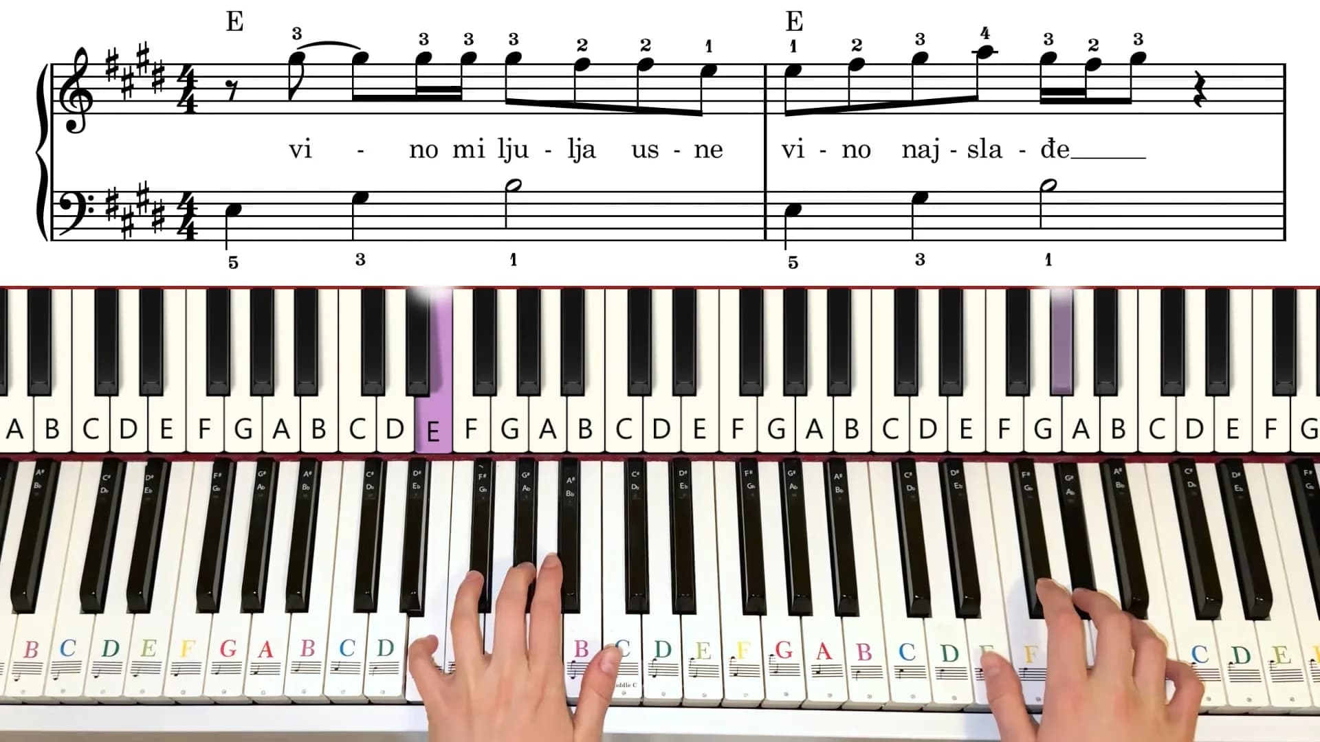 Video tutorijal za pesmu Ljube se dobri, losi, zli - pregled slike