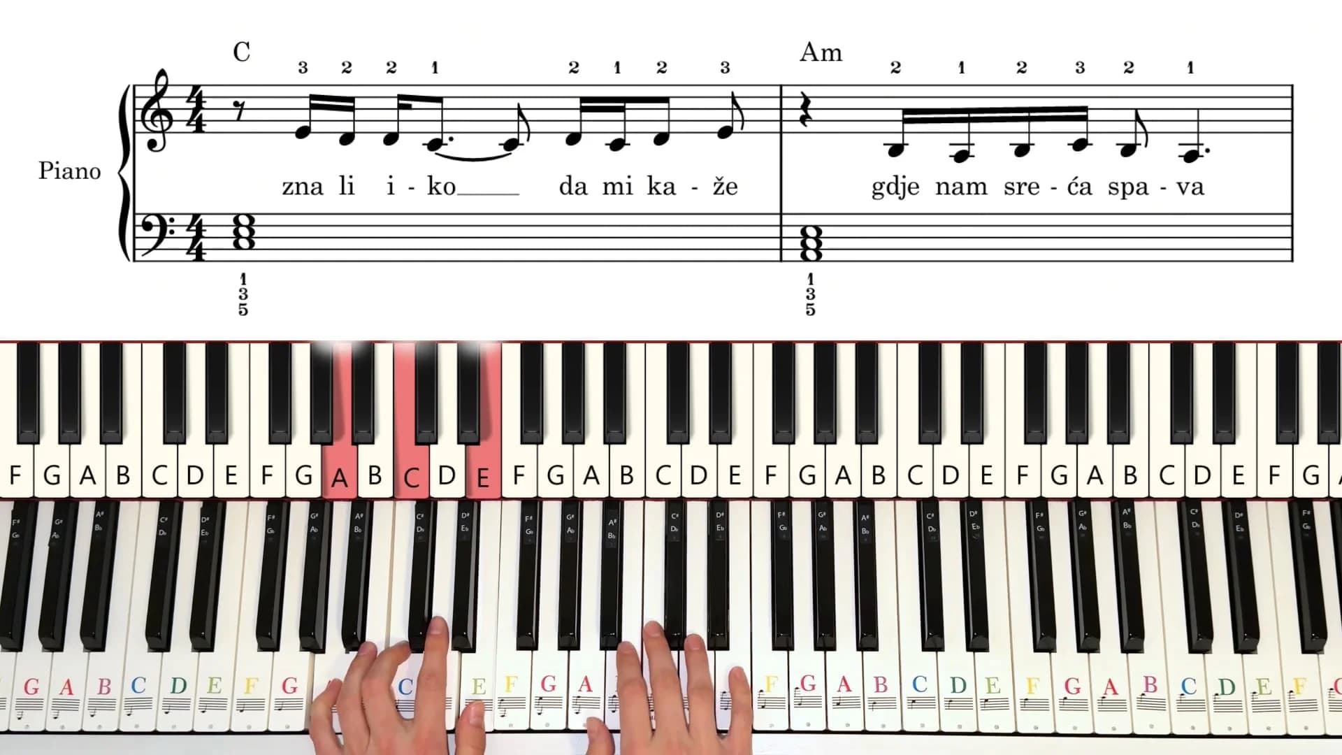 Video tutorijal za pesmu 25. sat - pregled slike